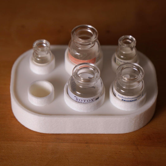NeuroNest Vial Tray, MedSpa Injector Organizer, Customizable 3D Printed
